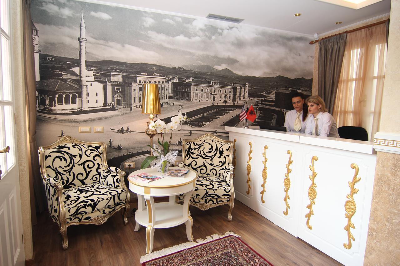 Hotel Boutique Restaurant Gloria Tirana Bagian luar foto